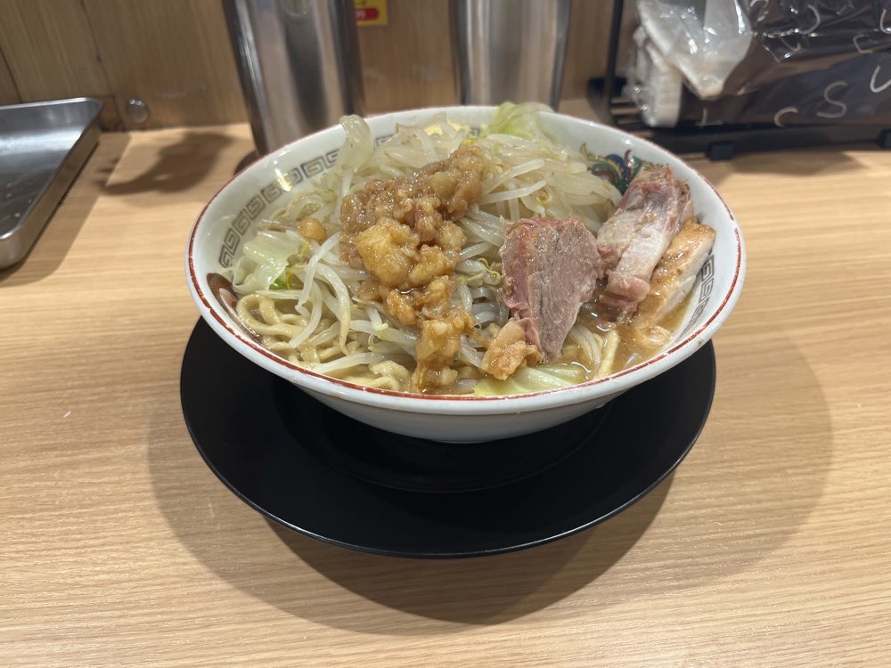 ラーメン豚山 神保町店のジロ活写真 2