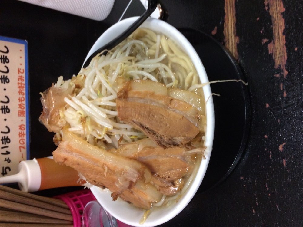 自家製太麺 ドカ盛 マッチョ 三ノ宮店のジロ活写真 1