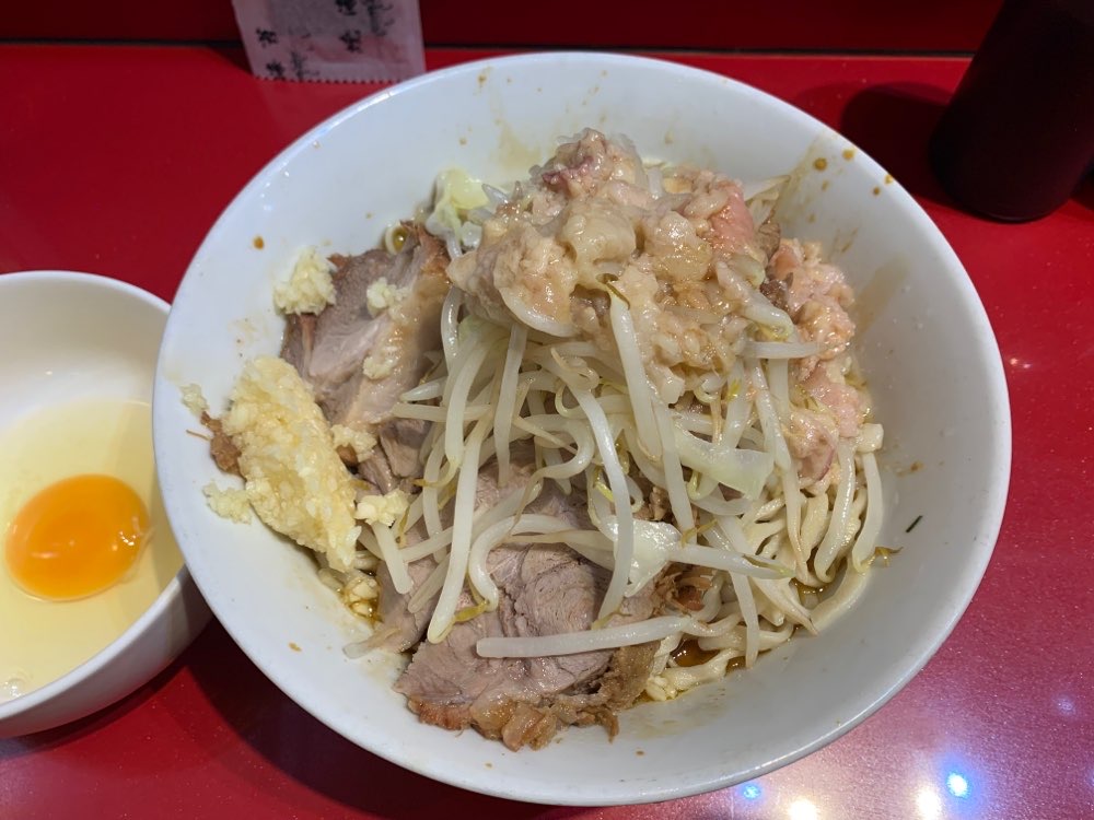 ラーメン二郎 西台駅前店のジロ活写真 3