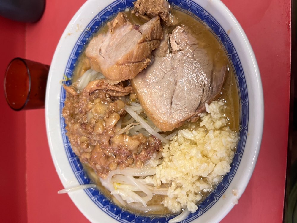 ラーメン二郎 桜台駅前店のジロ活写真 6