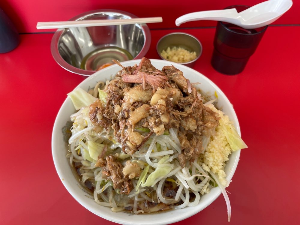 ラーメン二郎 ひたちなか店のジロ活写真 8