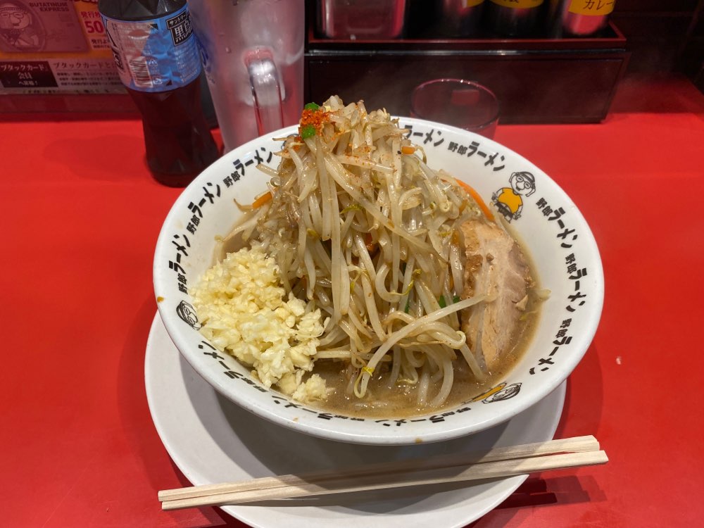 野郎ラーメン 渋谷センター街総本店のジロ活写真 3