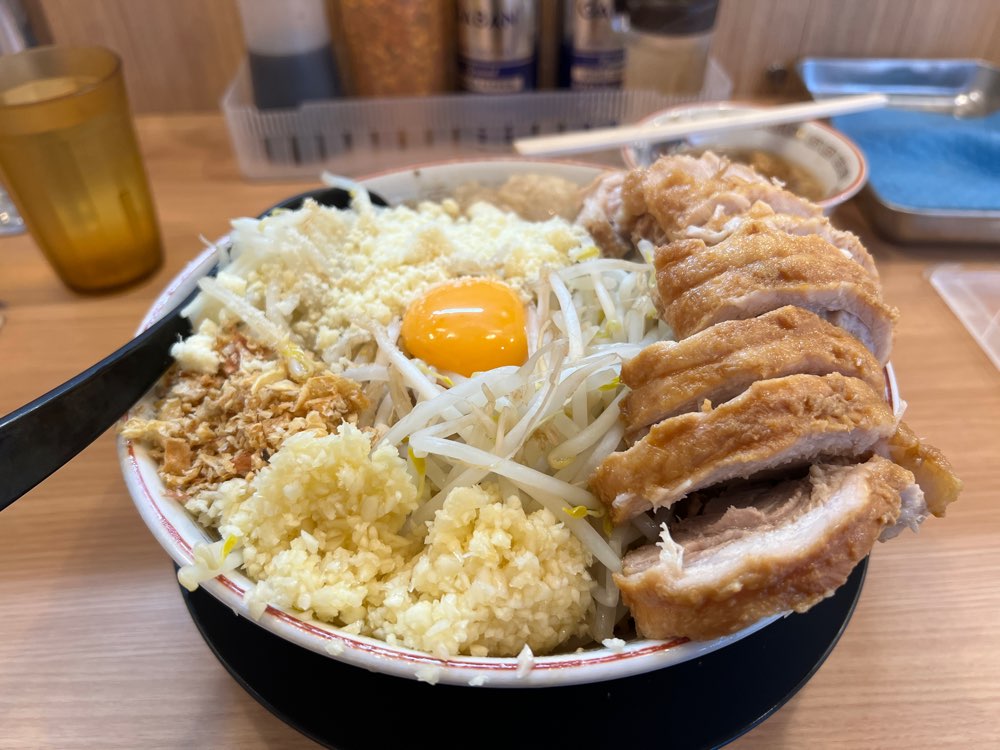 ラーメン豚山 神保町店のジロ活写真 3