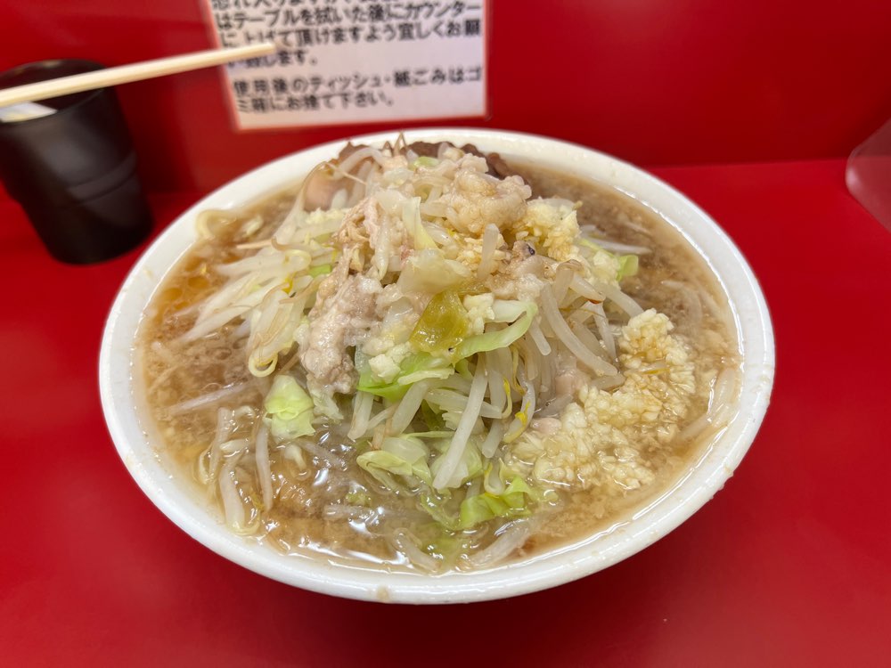 ラーメン二郎 京急川崎店のジロ活写真 8