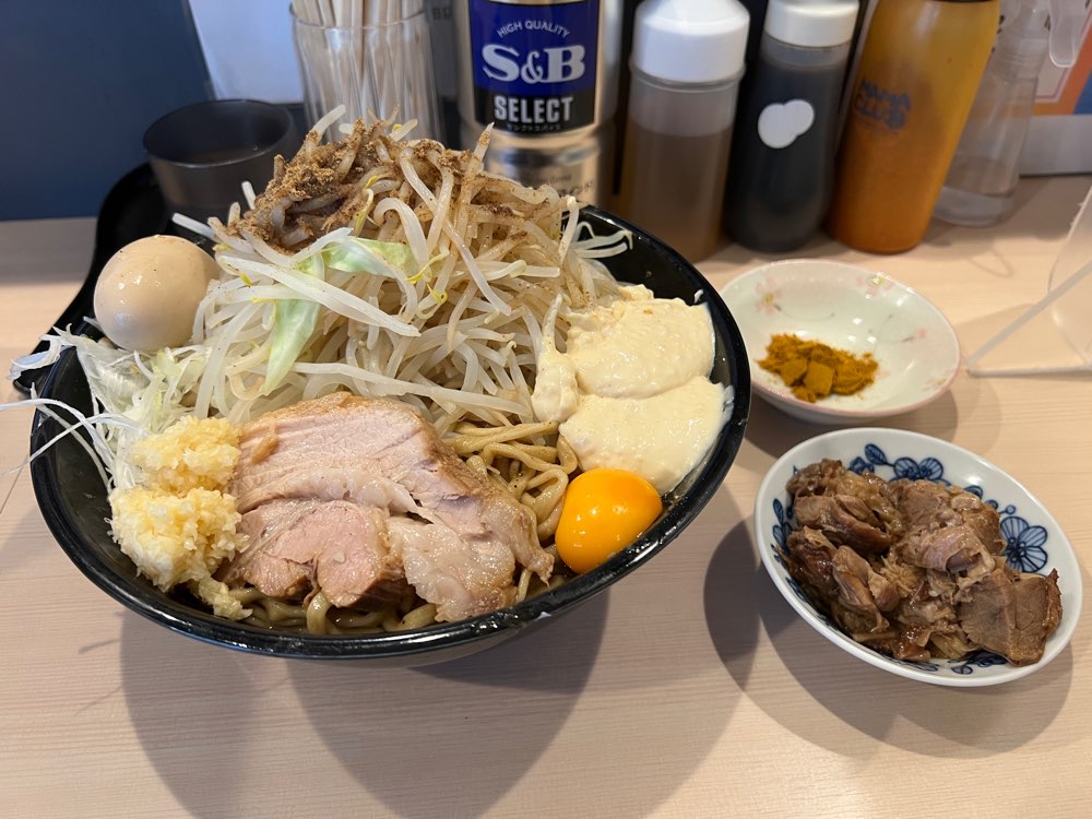 ラーメン鷹の目 蒲田店のジロ活写真 3