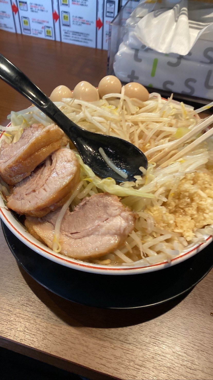 ラーメン豚山 横浜西口店のジロ活写真 7
