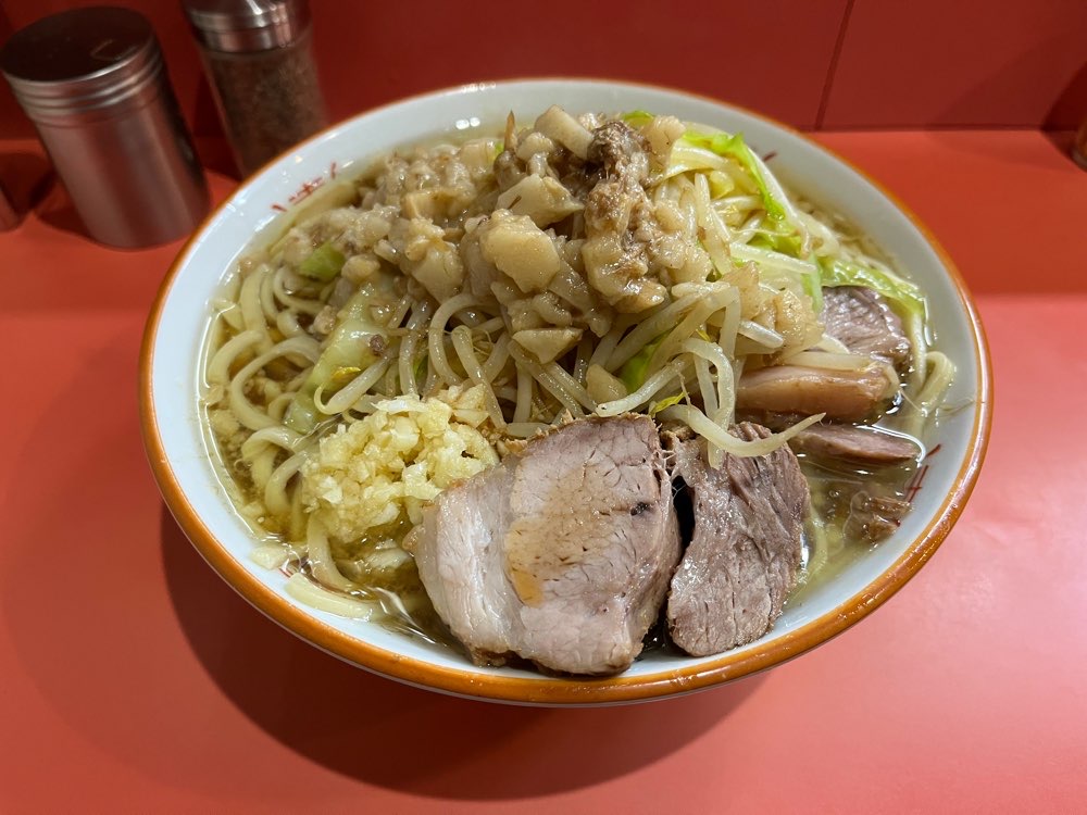 ラーメン二郎 仙川店のジロ活写真 8