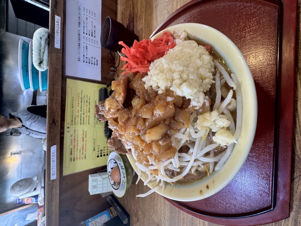 ラーメンめじのジロ活写真 2