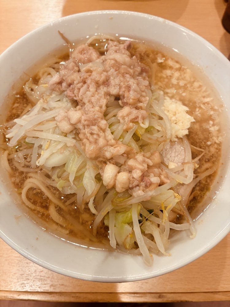 ラーメン二郎 前橋千代田町店のジロ活写真 2
