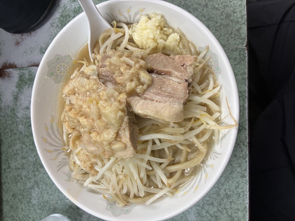ラーメン二郎 新宿小滝橋通り店のジロ活写真 2