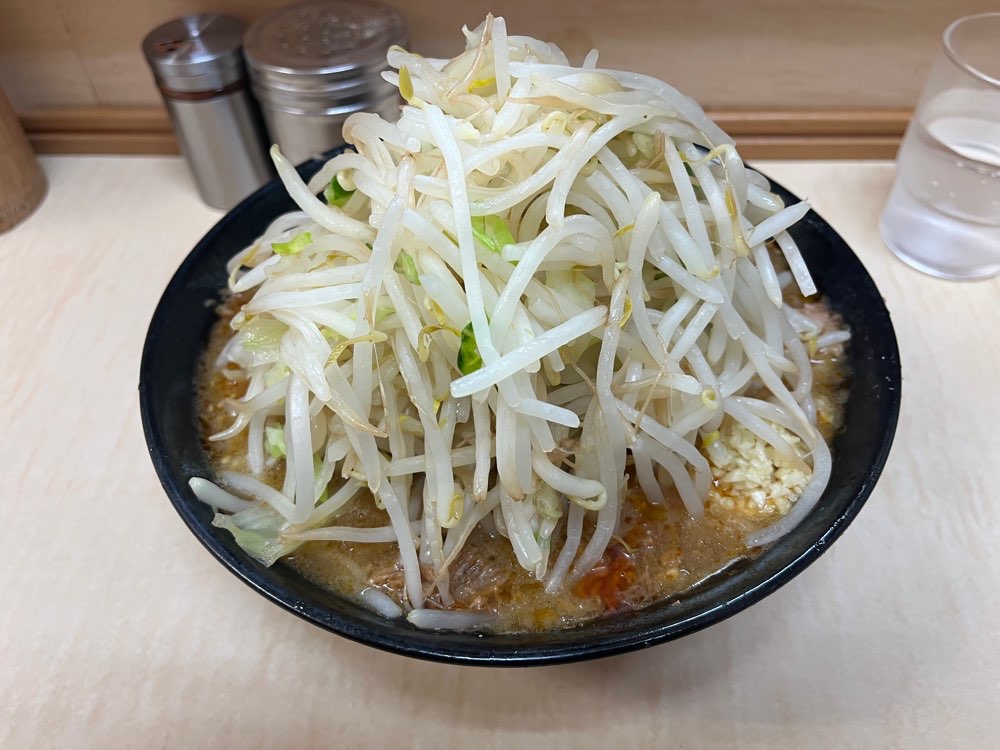 ラーメン二郎 京成大久保店のジロ活写真 5