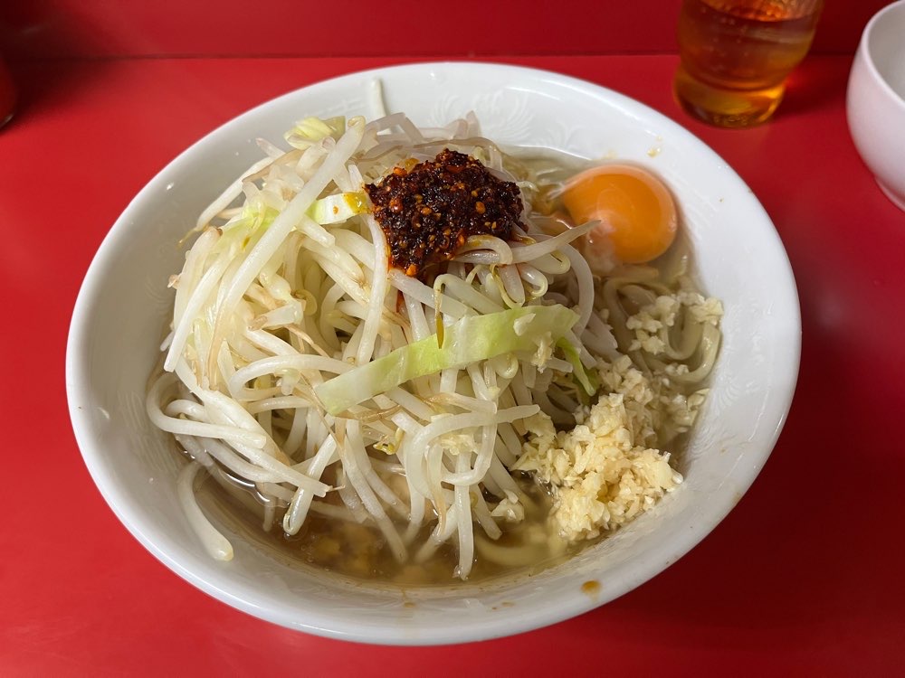 ラーメン二郎 千住大橋駅前店のジロ活写真 8