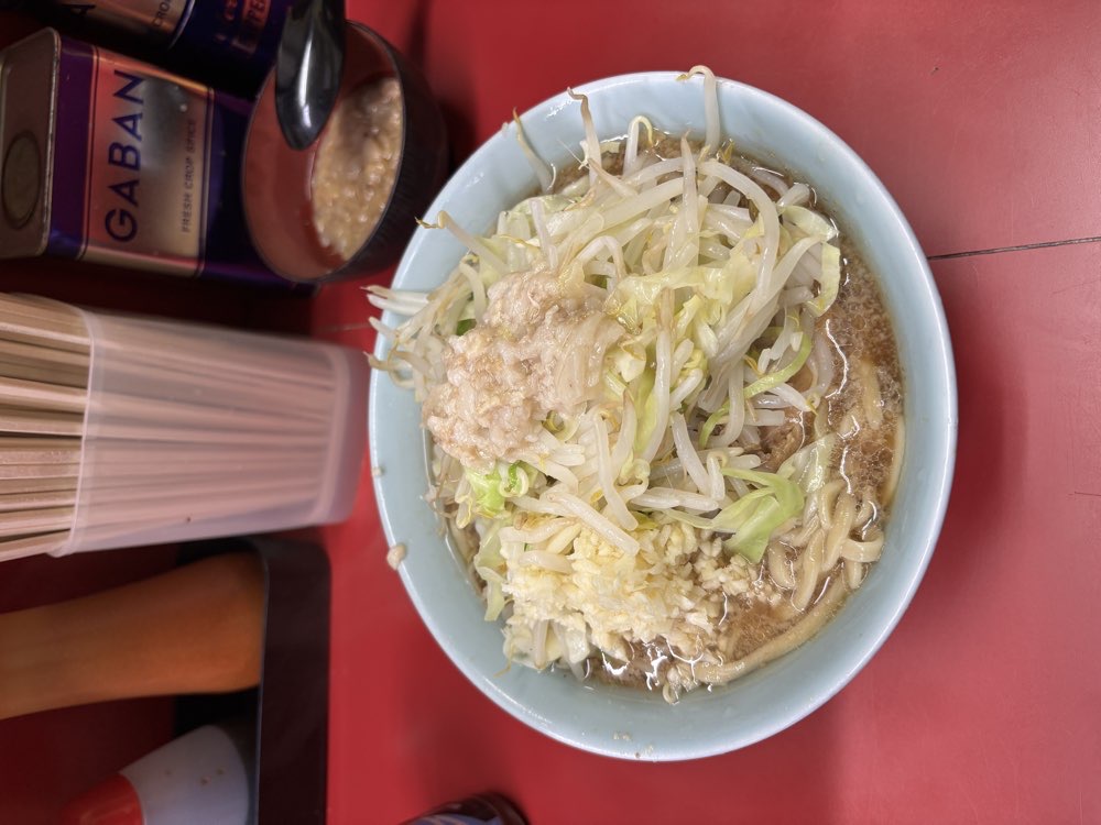 ラーメン二郎 中山駅前店のジロ活写真 4