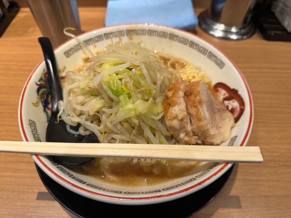 ラーメン豚山 上野店のジロ活写真 4
