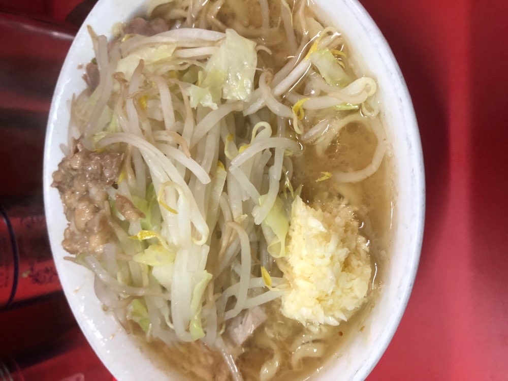 ラーメン二郎 松戸駅前店のジロ活写真 8