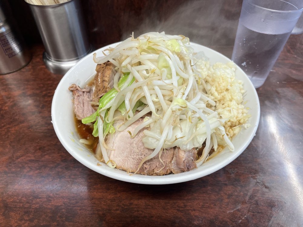 ラーメン二郎 めじろ台店のジロ活写真 4