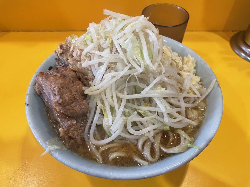 ラーメン二郎 八王子野猿街道店2のジロ活写真 9