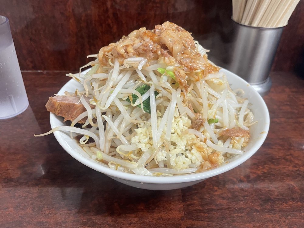 ラーメン二郎 めじろ台店のジロ活写真 3