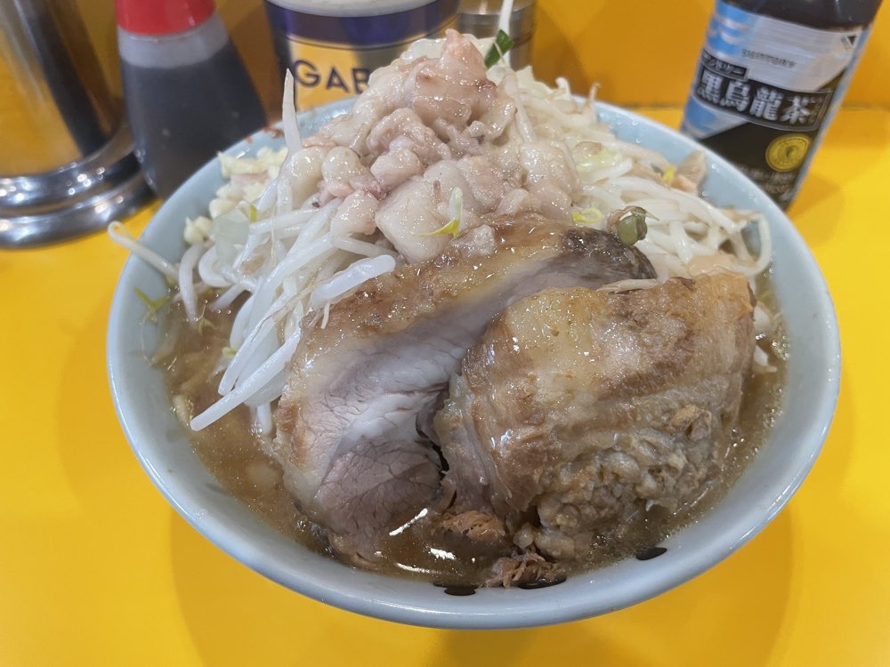 ラーメン二郎 八王子野猿街道店2のジロ活写真 3