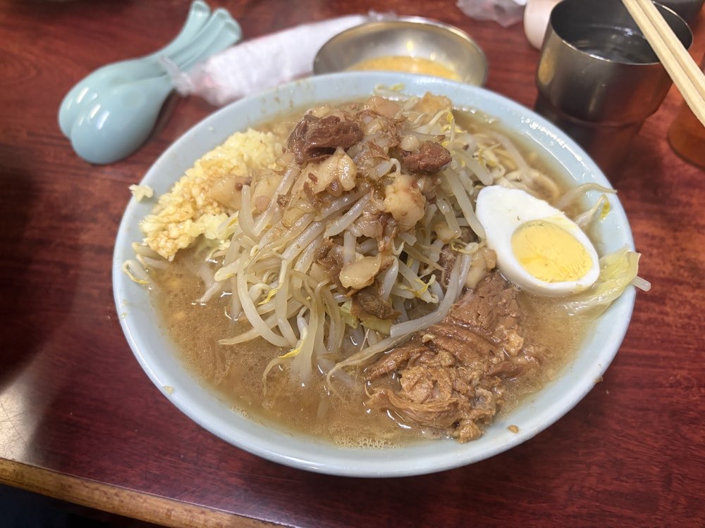 ラーメン富士丸 神谷本店のジロ活写真 3