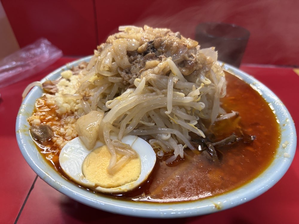 ラーメン富士丸 明治通り都電梶原店のジロ活写真 5
