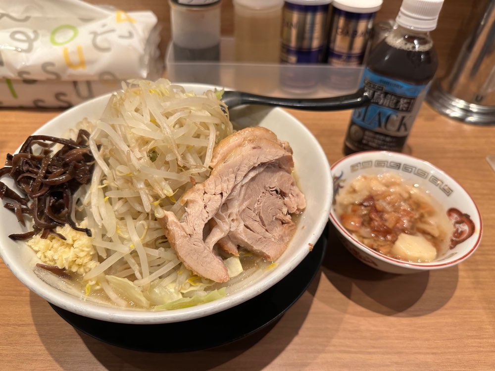 ラーメン豚山 上野店のジロ活写真 7