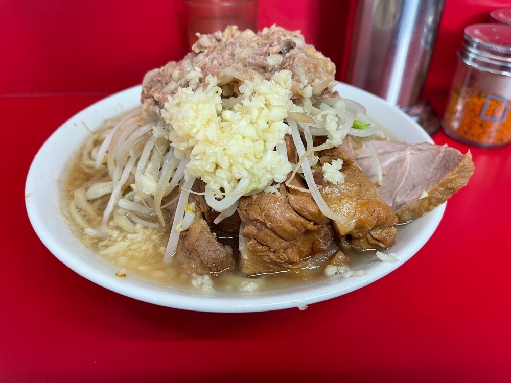 ラーメン二郎 大宮公園駅前店のジロ活写真 6
