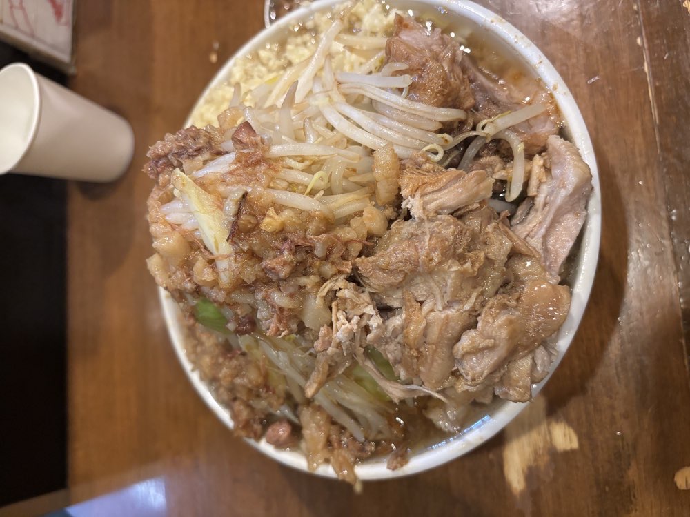 ラーメン荘 歴史を刻め 新栄店のジロ活写真 3