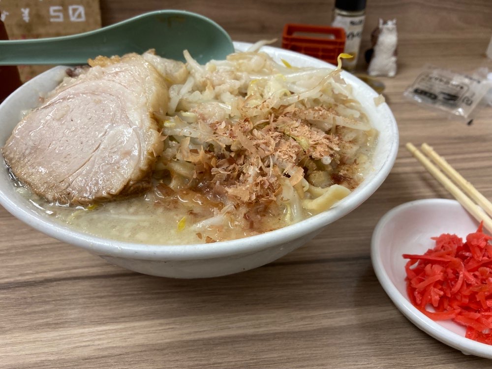 ラーメン荘 歴史を刻め 寝屋川のジロ活写真 2