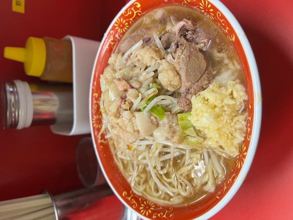 ラーメン二郎 上野毛店のジロ活写真 9