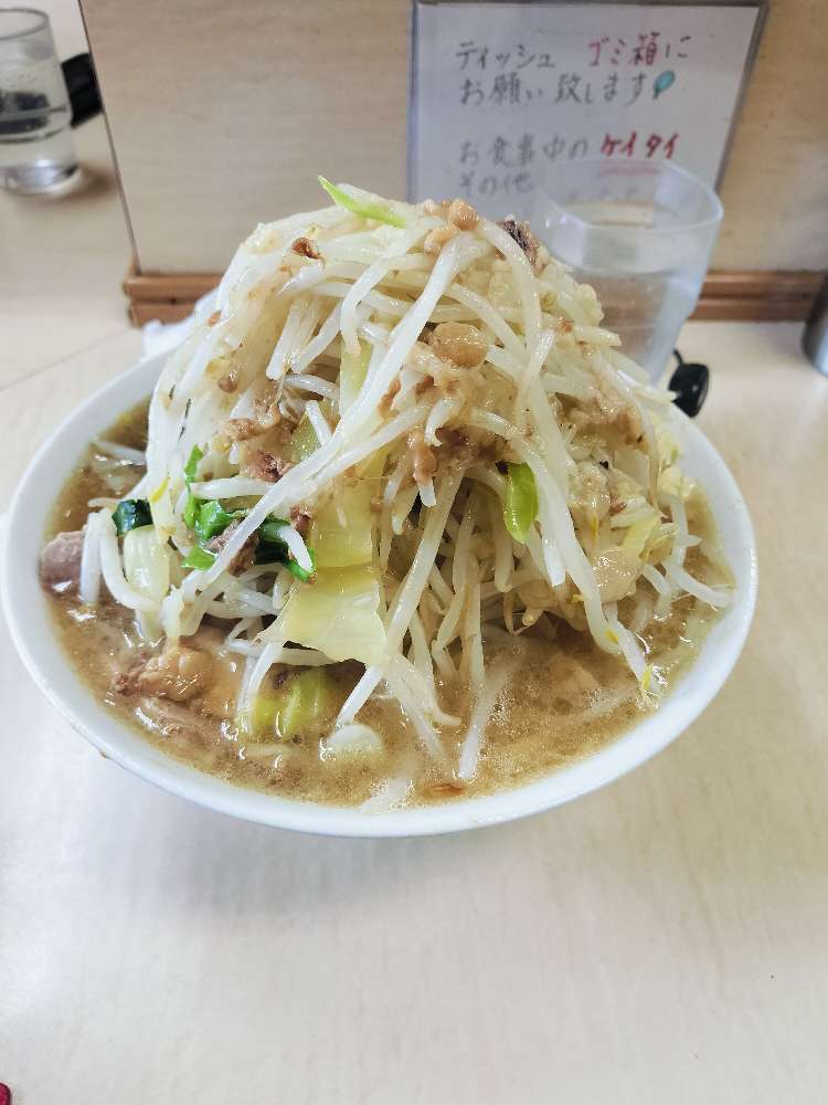 ラーメン二郎 京成大久保店のジロ活写真 4