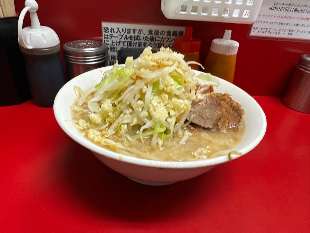 ラーメン二郎 京急川崎店のジロ活写真 5