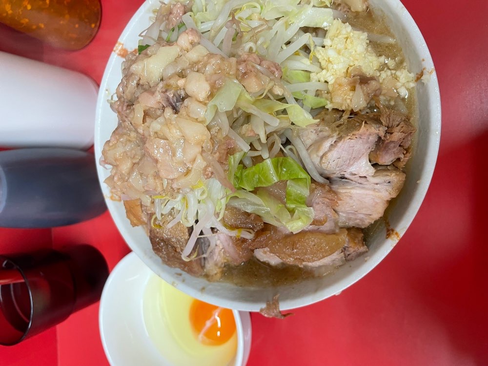 ラーメン二郎 一橋学園店のジロ活写真 6
