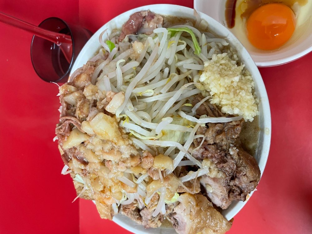 ラーメン二郎 一橋学園店のジロ活写真 5