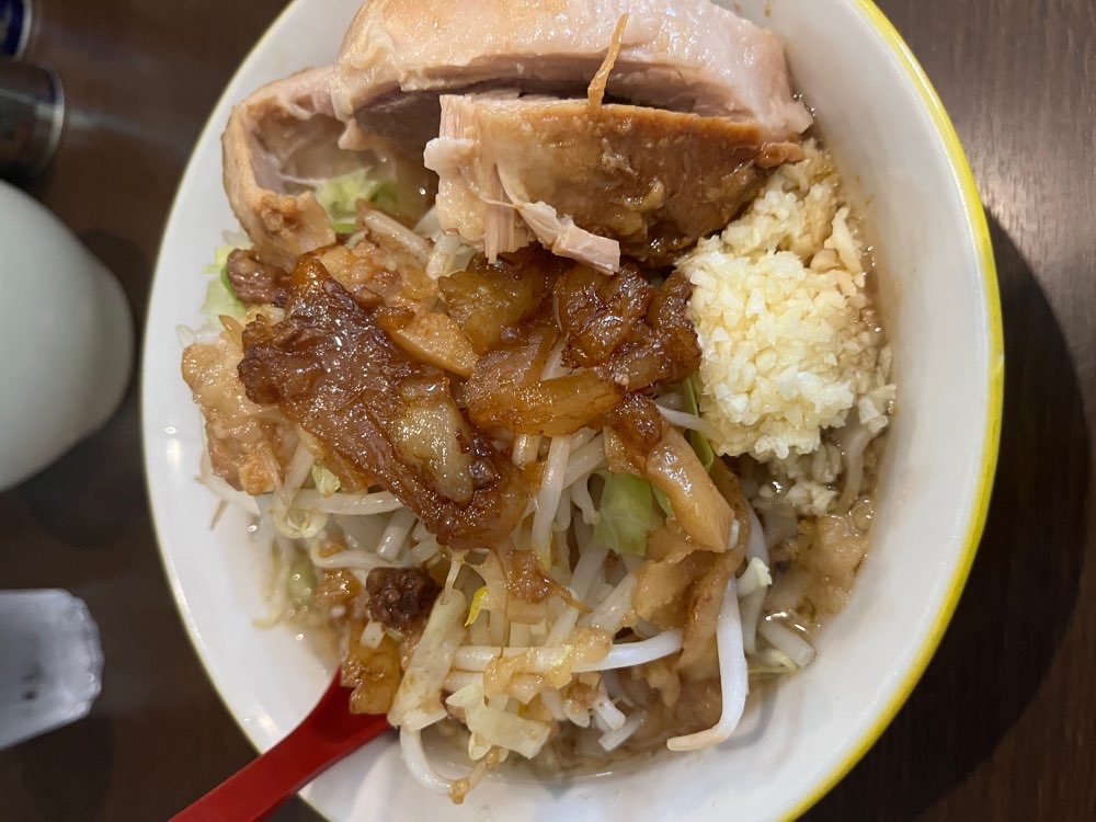 ラーメンイエロー 御徒町店のジロ活写真 3