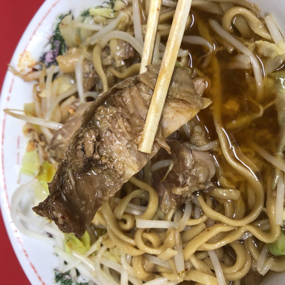 ラーメン二郎 千住大橋駅前店のジロ活写真 6