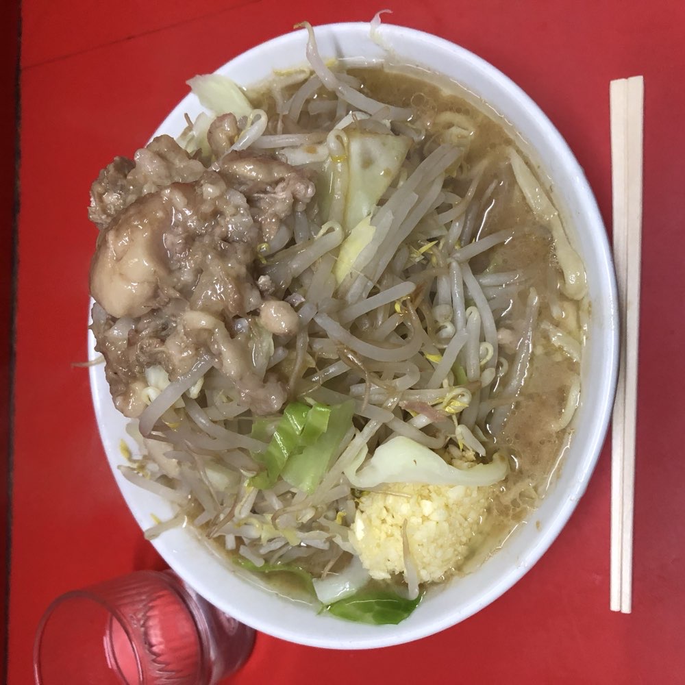 ラーメン二郎 松戸駅前店のジロ活写真 4