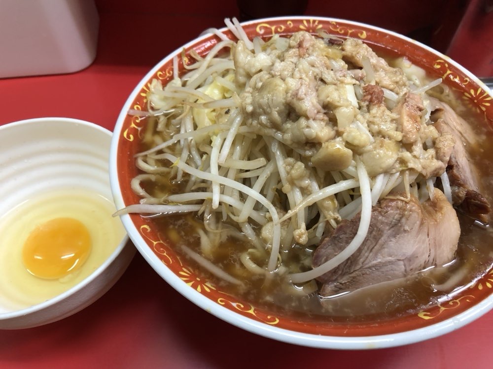 ラーメン二郎 上野毛店のジロ活写真 4