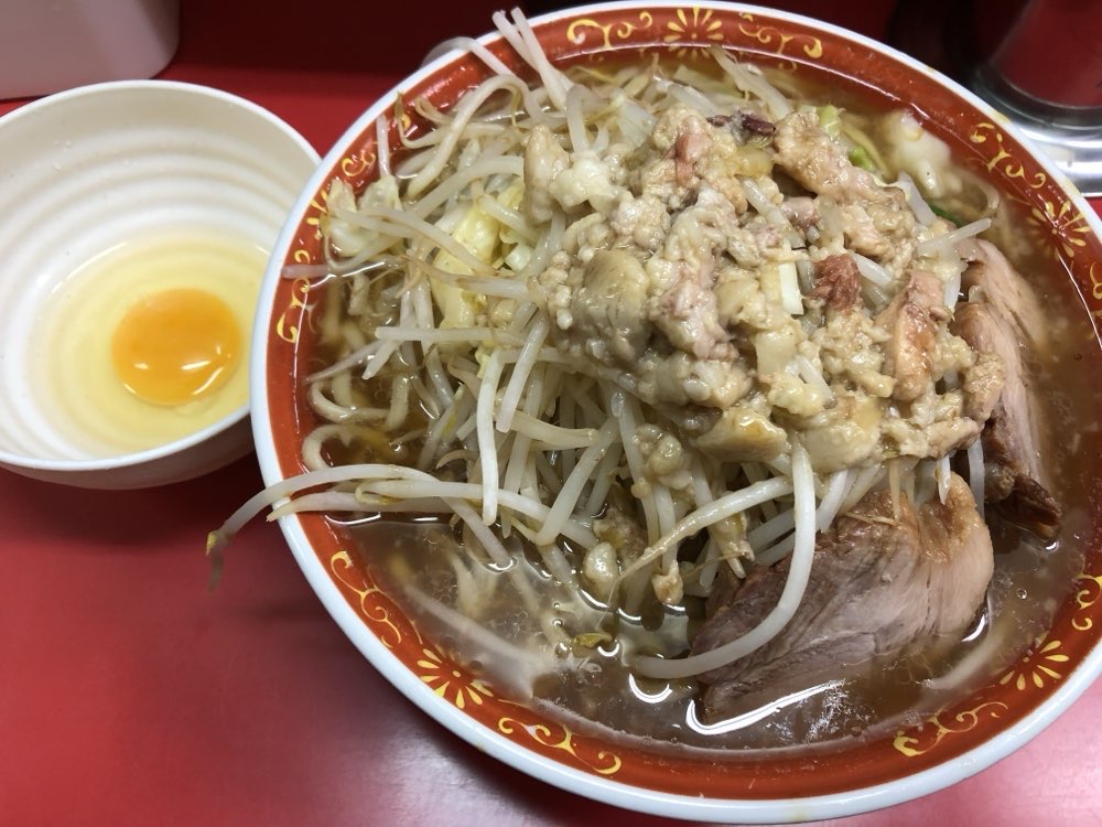 ラーメン二郎 上野毛店のジロ活写真 5