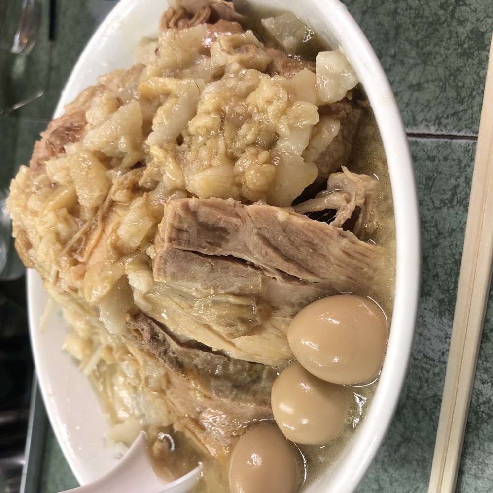 ラーメン二郎 新宿小滝橋通り店のジロ活写真 7