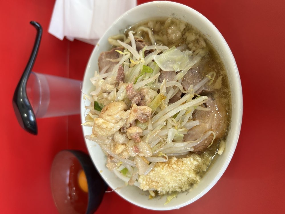 ラーメン二郎 生田駅前店のジロ活写真 6