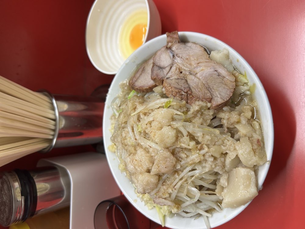 ラーメン二郎 上野毛店のジロ活写真 2
