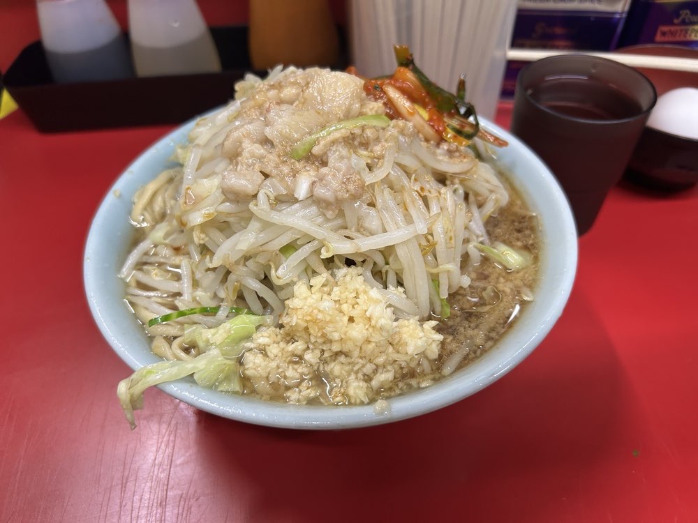 ラーメン二郎 中山駅前店のジロ活写真 3