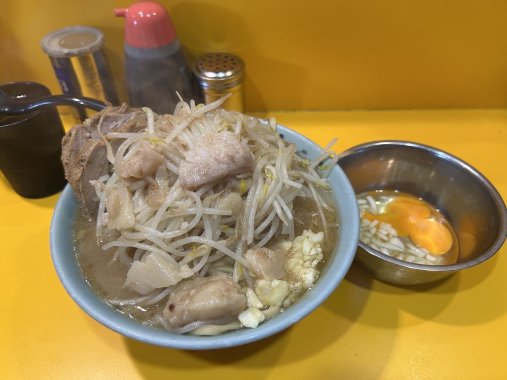 ラーメン二郎 八王子野猿街道店2のジロ活写真 5