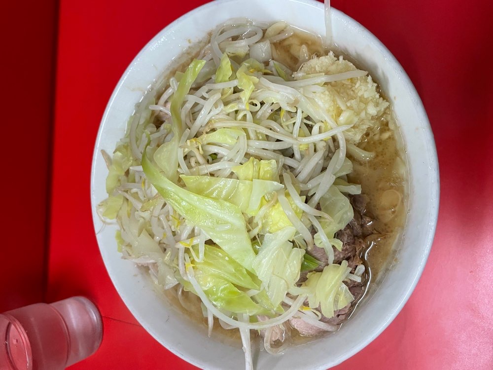 ラーメン二郎 松戸駅前店のジロ活写真 9