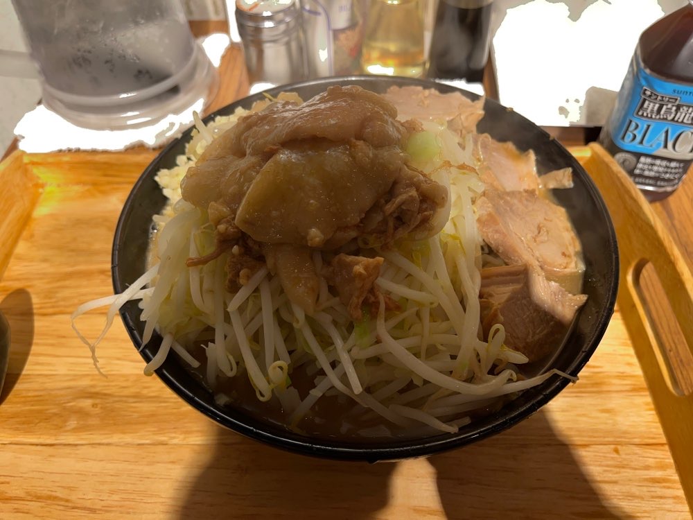 ラーメン 豚嵐のジロ活写真 2