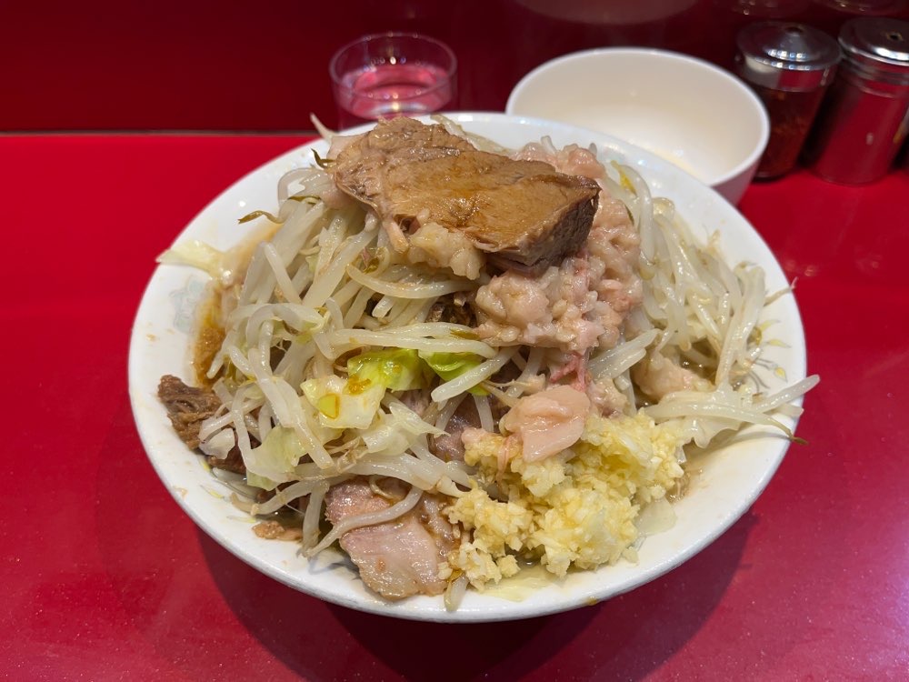ラーメン二郎 西台駅前店のジロ活写真 5