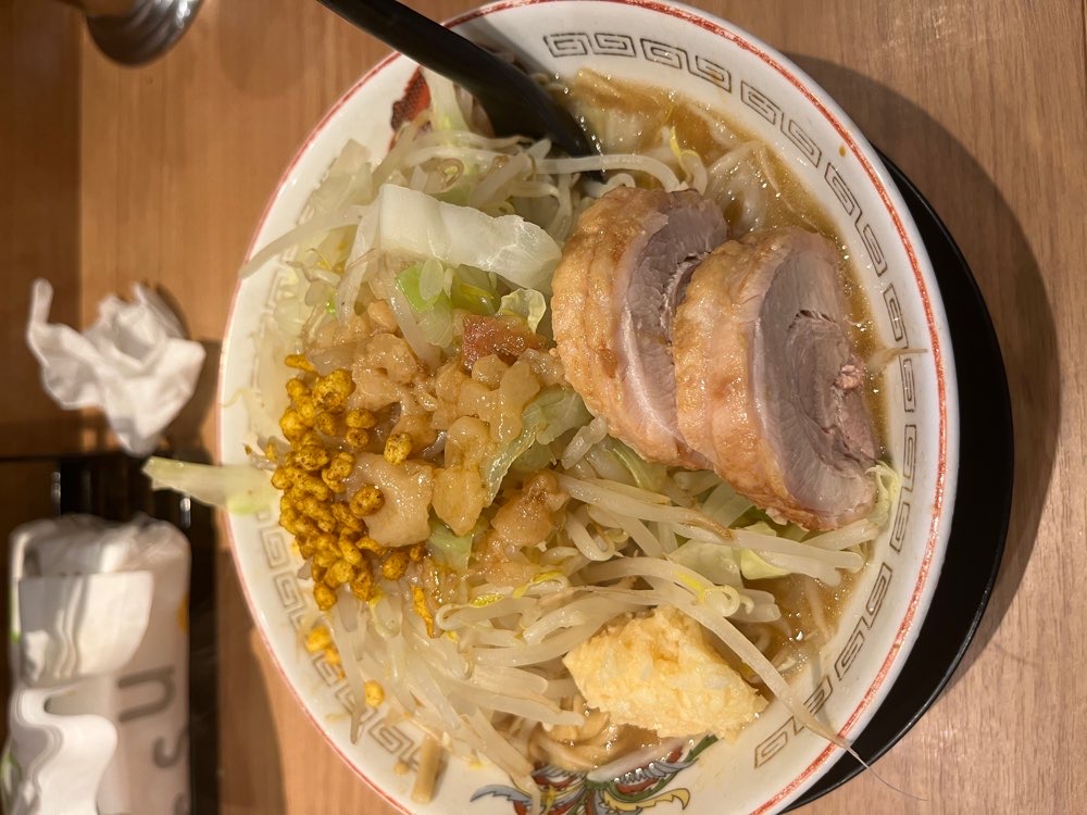 ラーメン豚山 上野店のジロ活写真 6