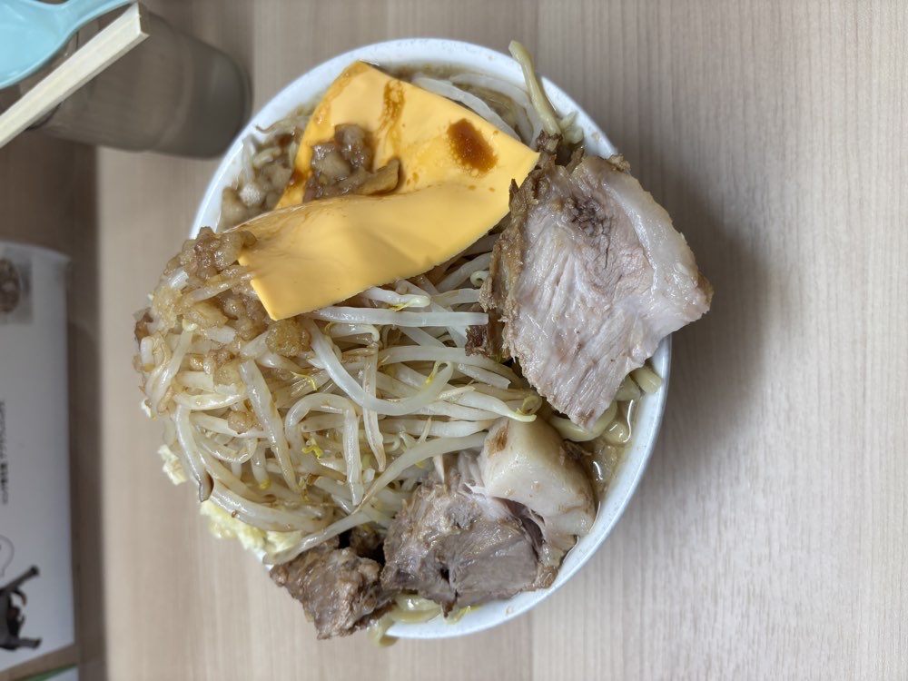 ラーメン荘 歴史を刻め 大阪日本橋店のジロ活写真 5