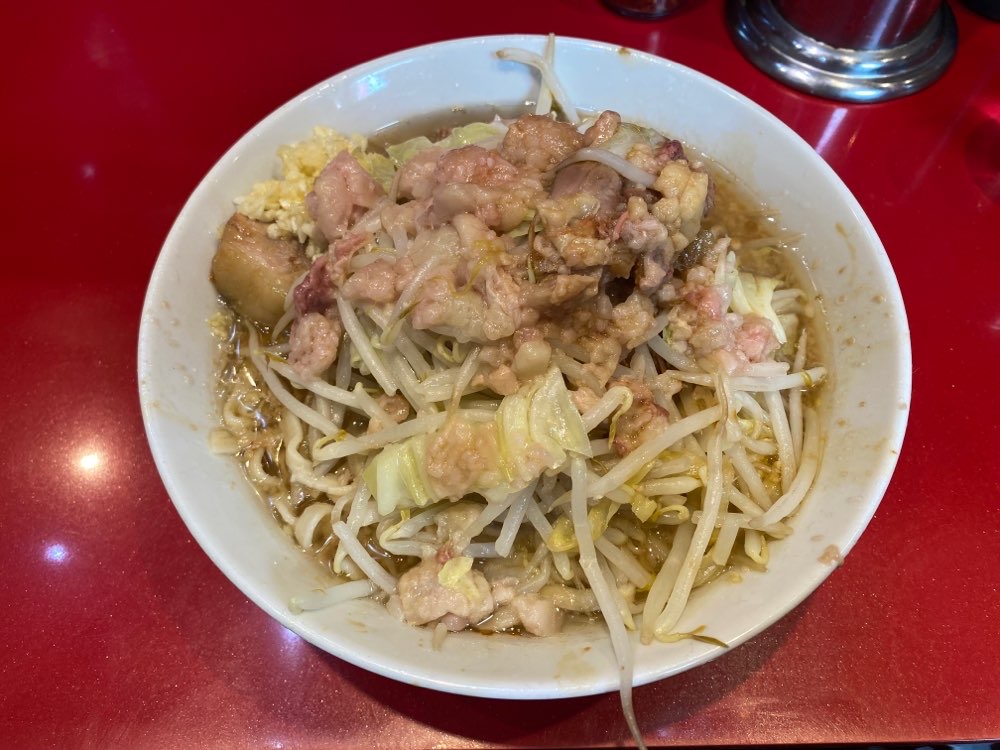 ラーメン二郎 西台駅前店のジロ活写真 6